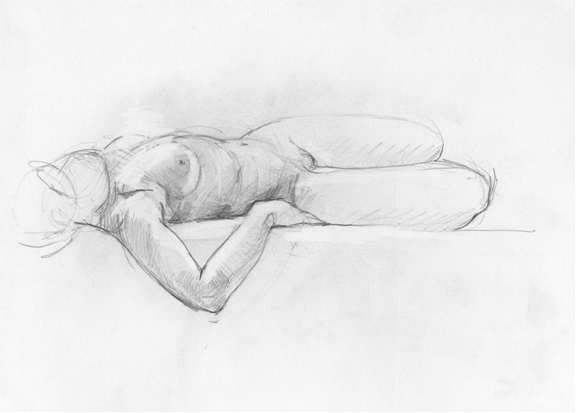 Drawing by Carol Peace
